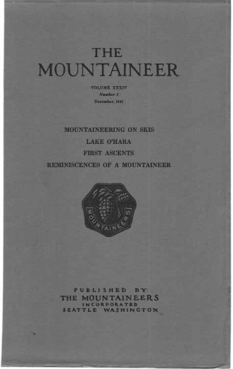 The Mountaineer 1941 cover
